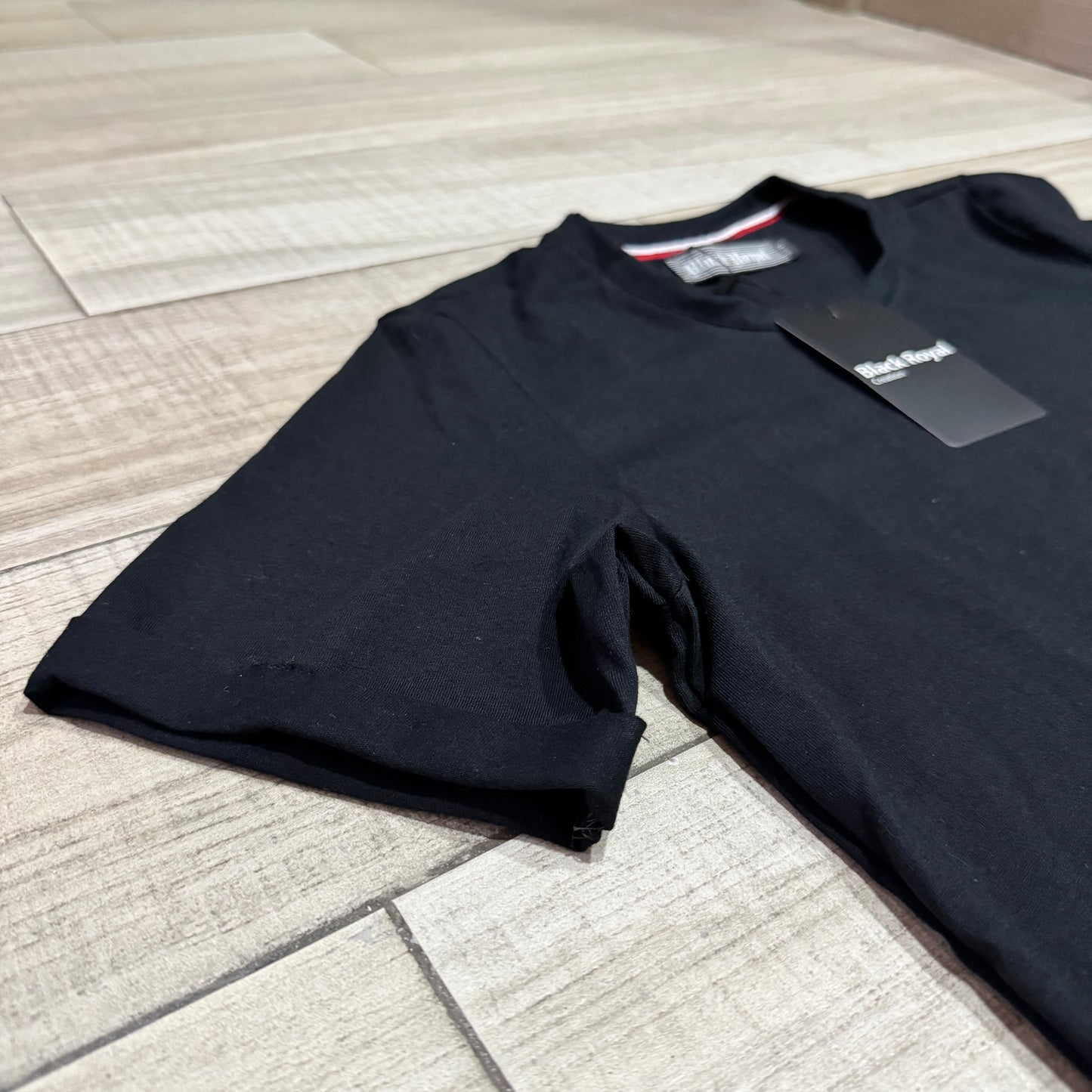 PLAYERA LONG FIT BLACK