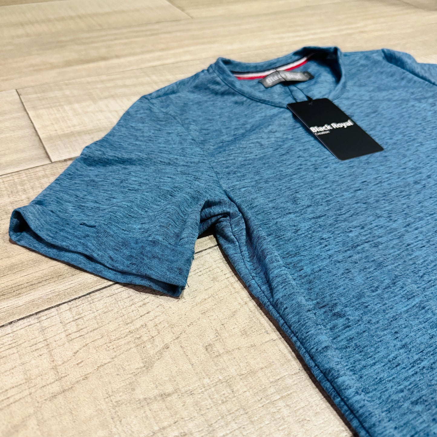 PLAYERA LONG FIT DEEP BLUE