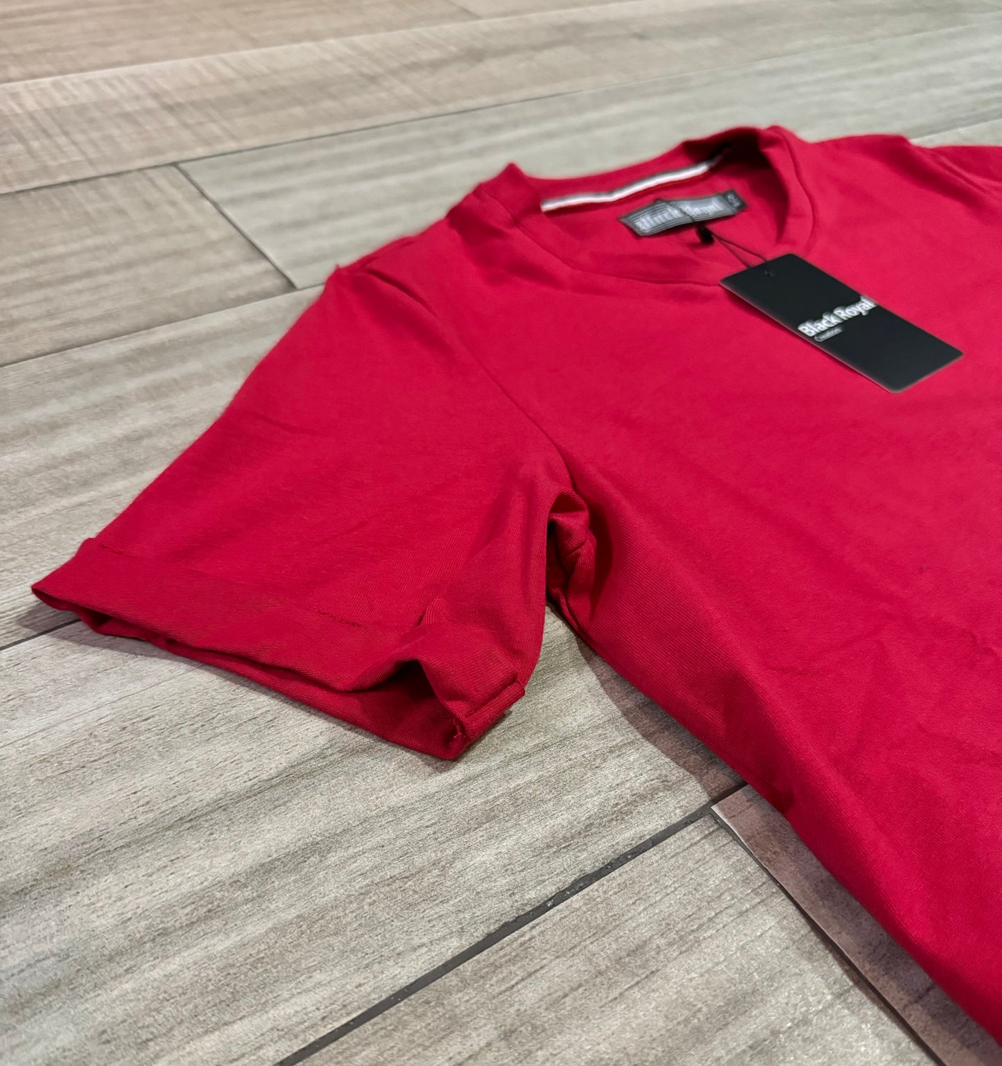 PLAYERA LONG FIT RED