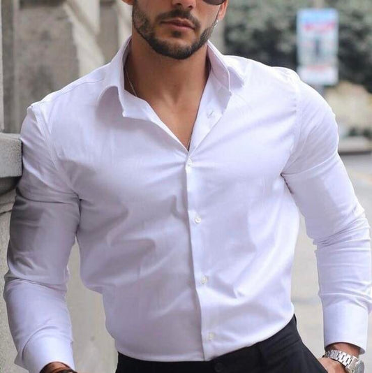 CAMISA BLANCA Manga larga